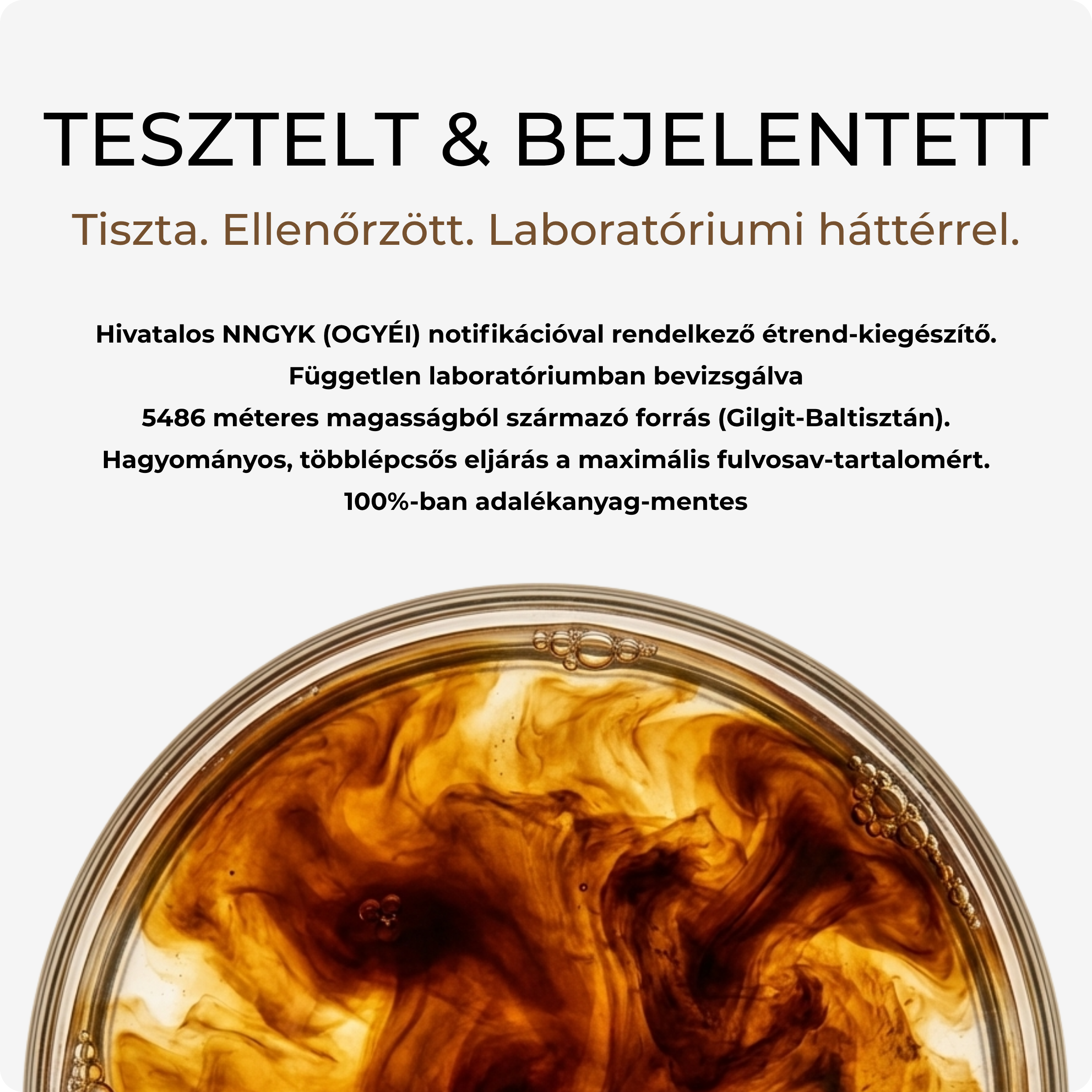 EMPORIA Eredeti Himalájai Shilajit Gyanta (50g)