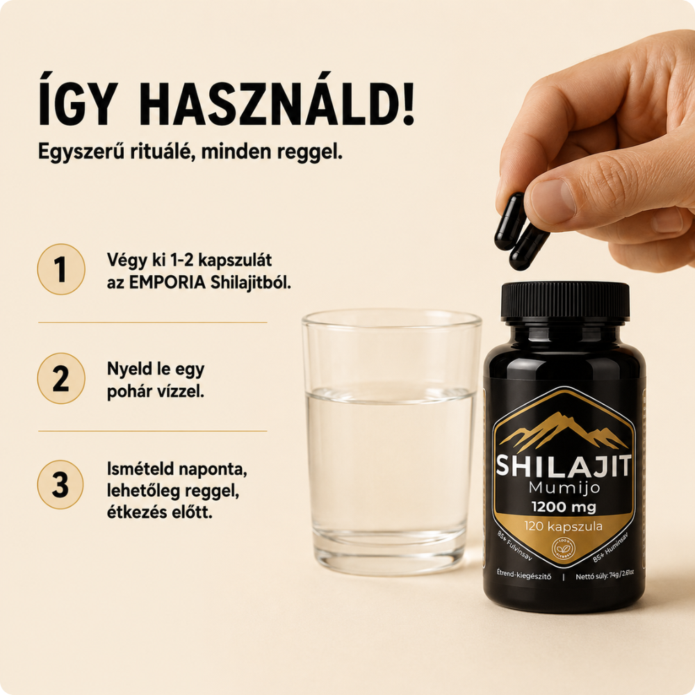 Shilajit Kapszula