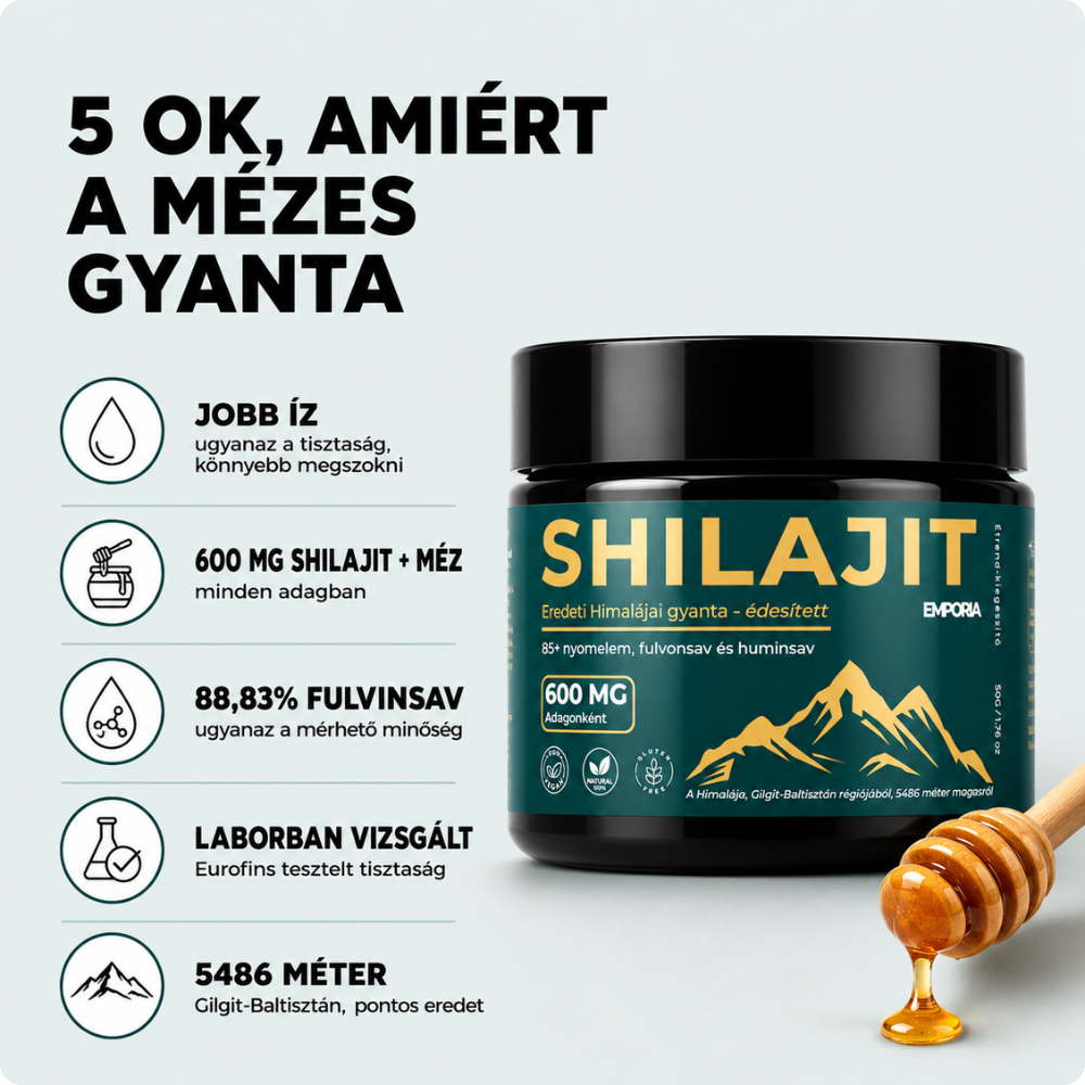 Shilajit Mézes