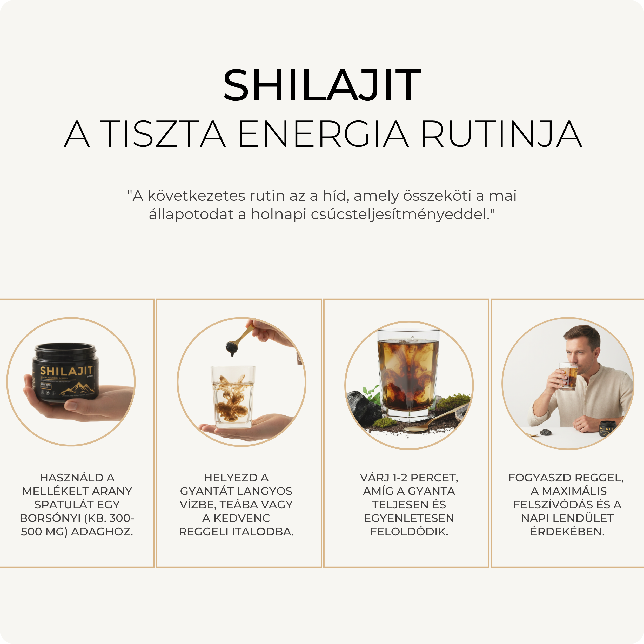 EMPORIA Eredeti Himalájai Shilajit Gyanta (50g)