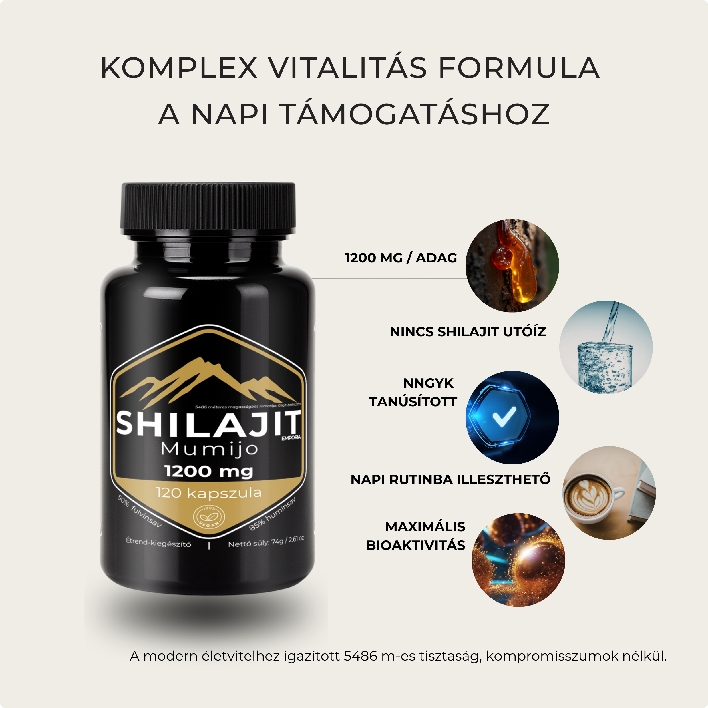 EMPORIA Shilajit Kapszula