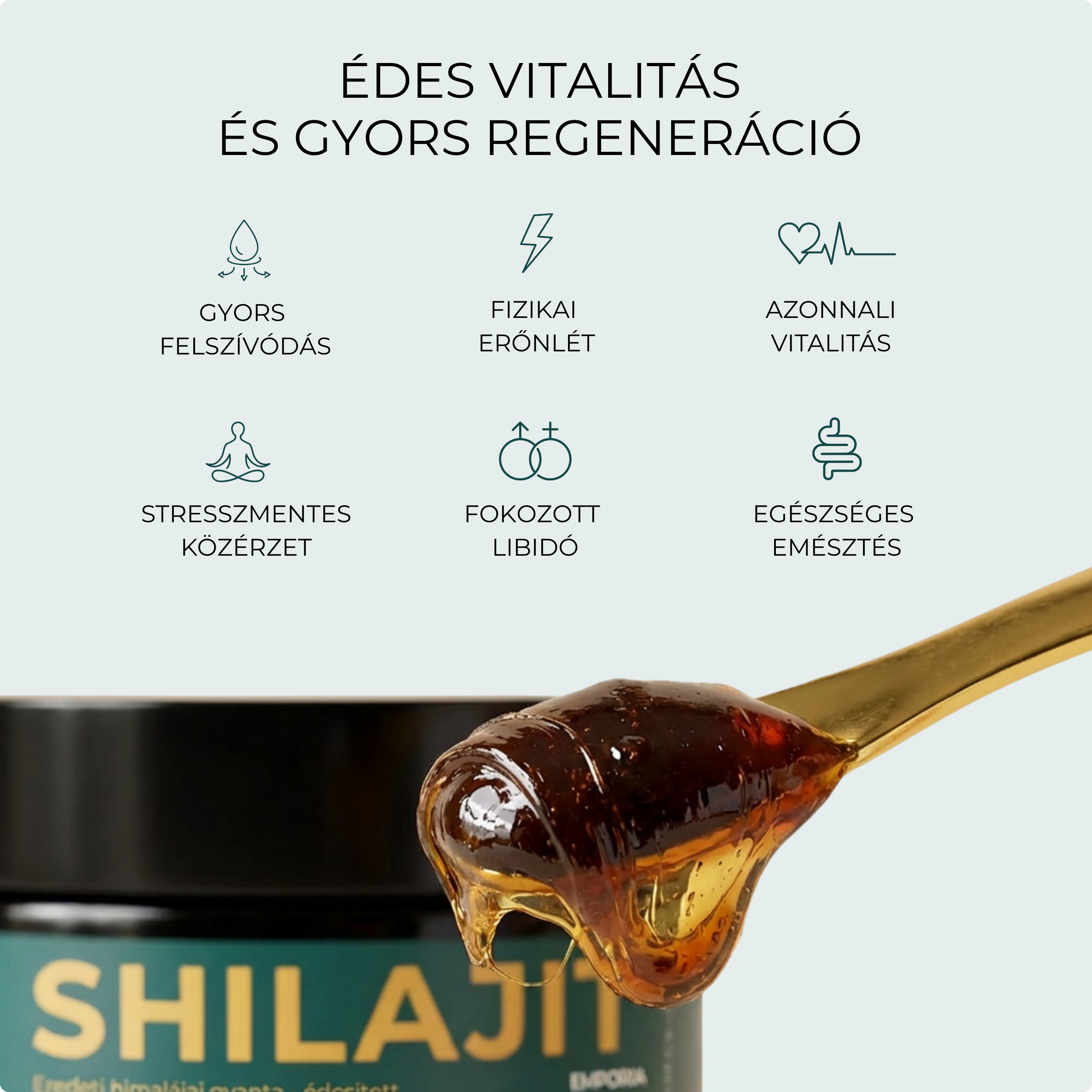 EMPORIA Mézes Shilajit Gyanta (50g)
