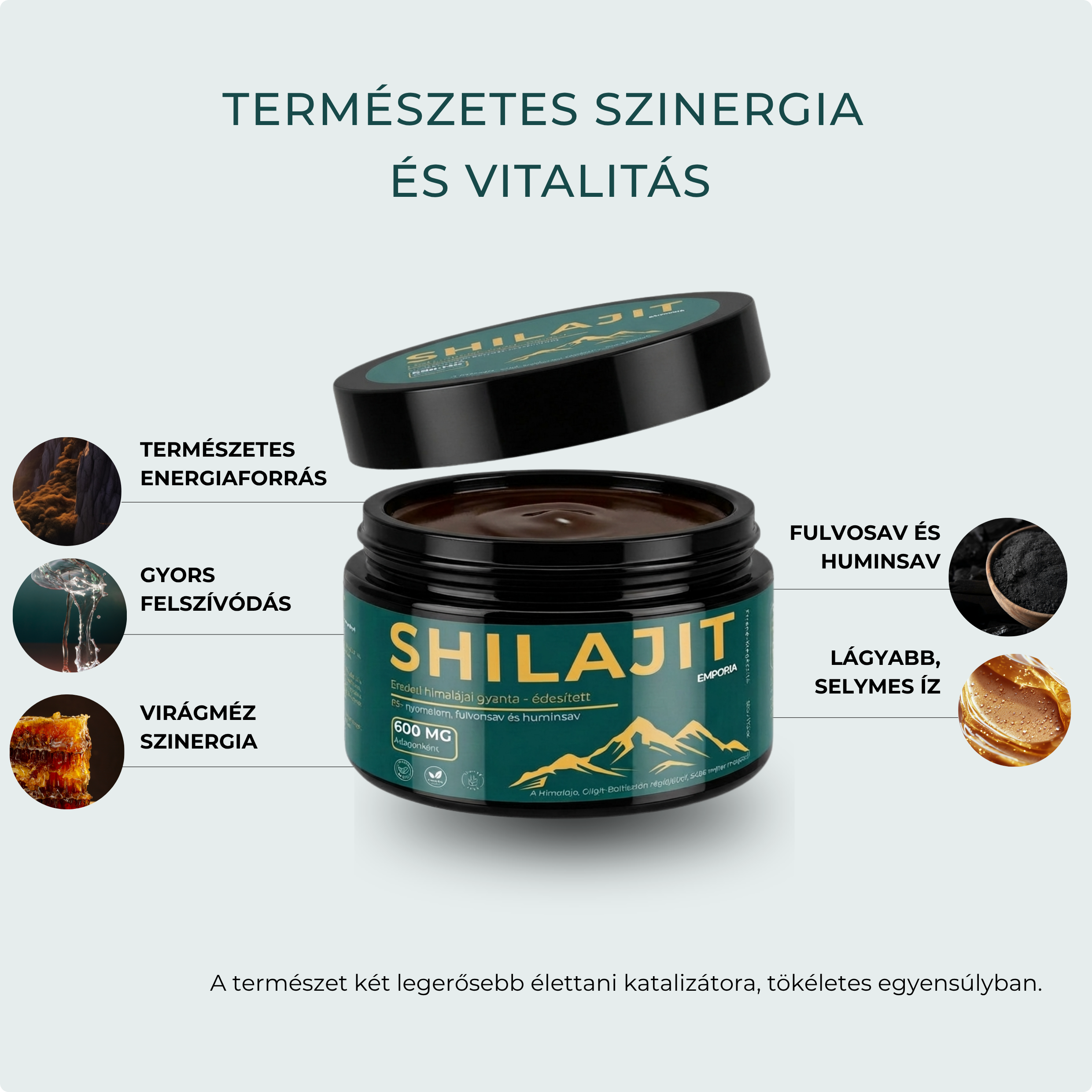 EMPORIA Mézes Shilajit Gyanta (50g)