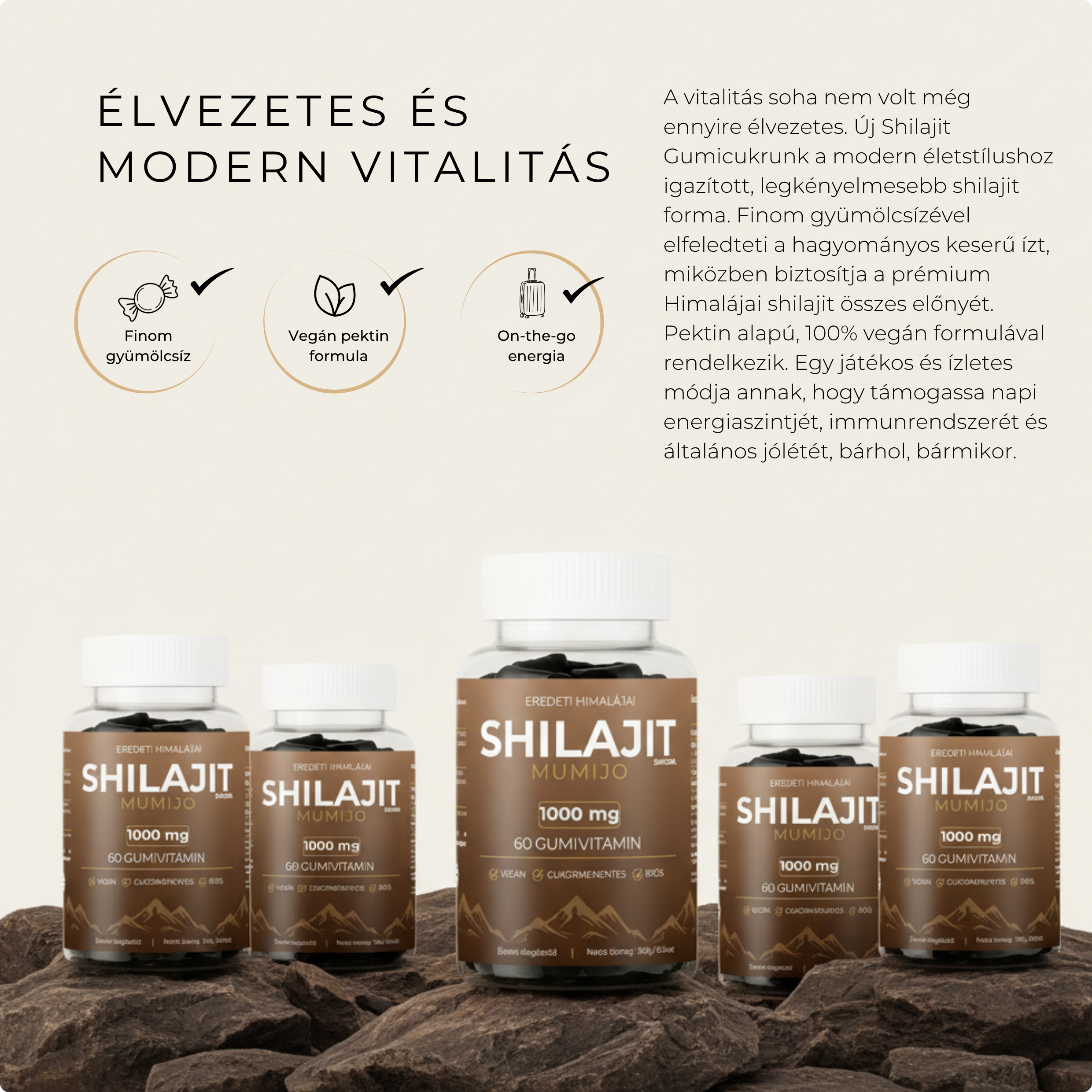 EMPORIA Shilajit & Immunity Gumivitamin
