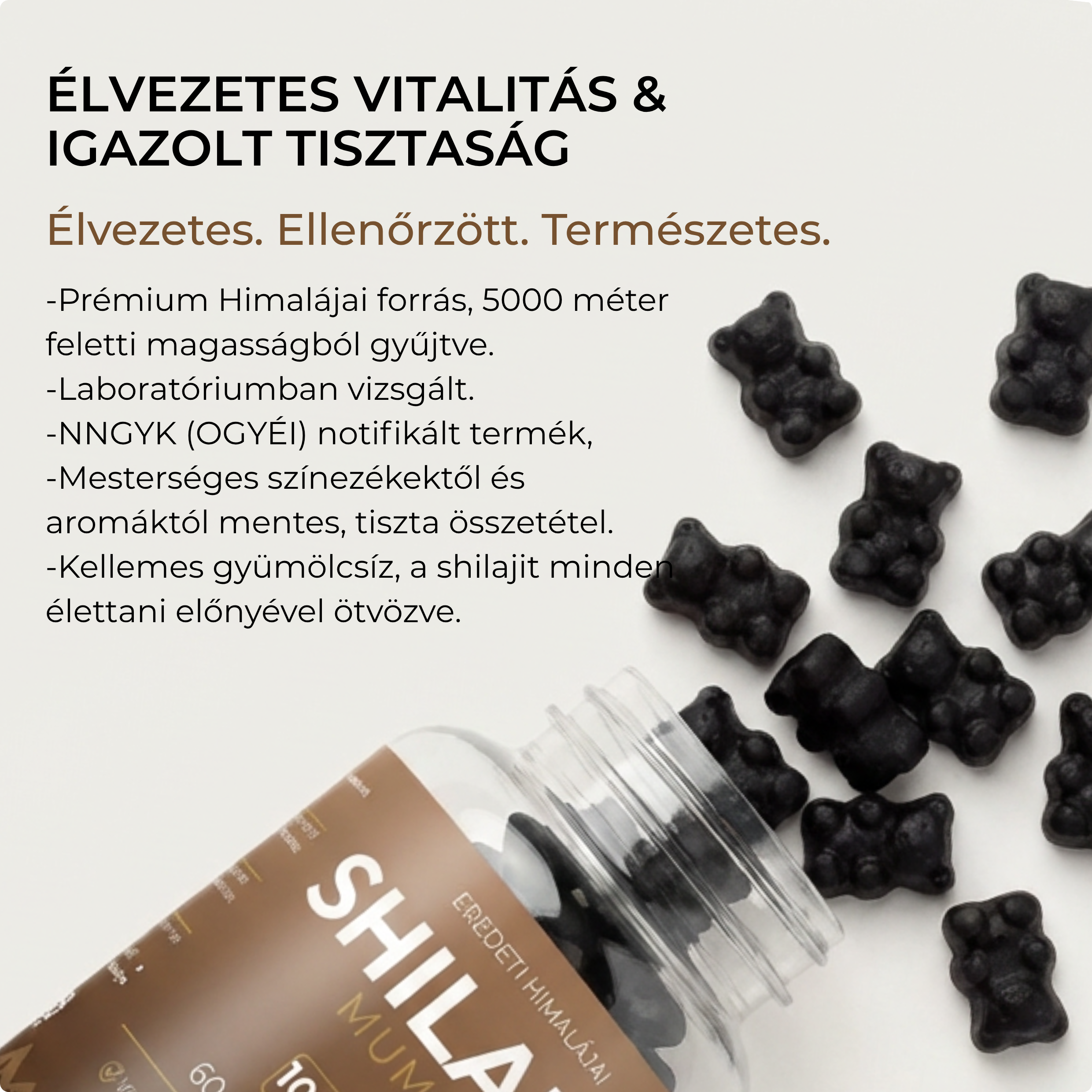 EMPORIA Shilajit & Immunity Gumivitamin